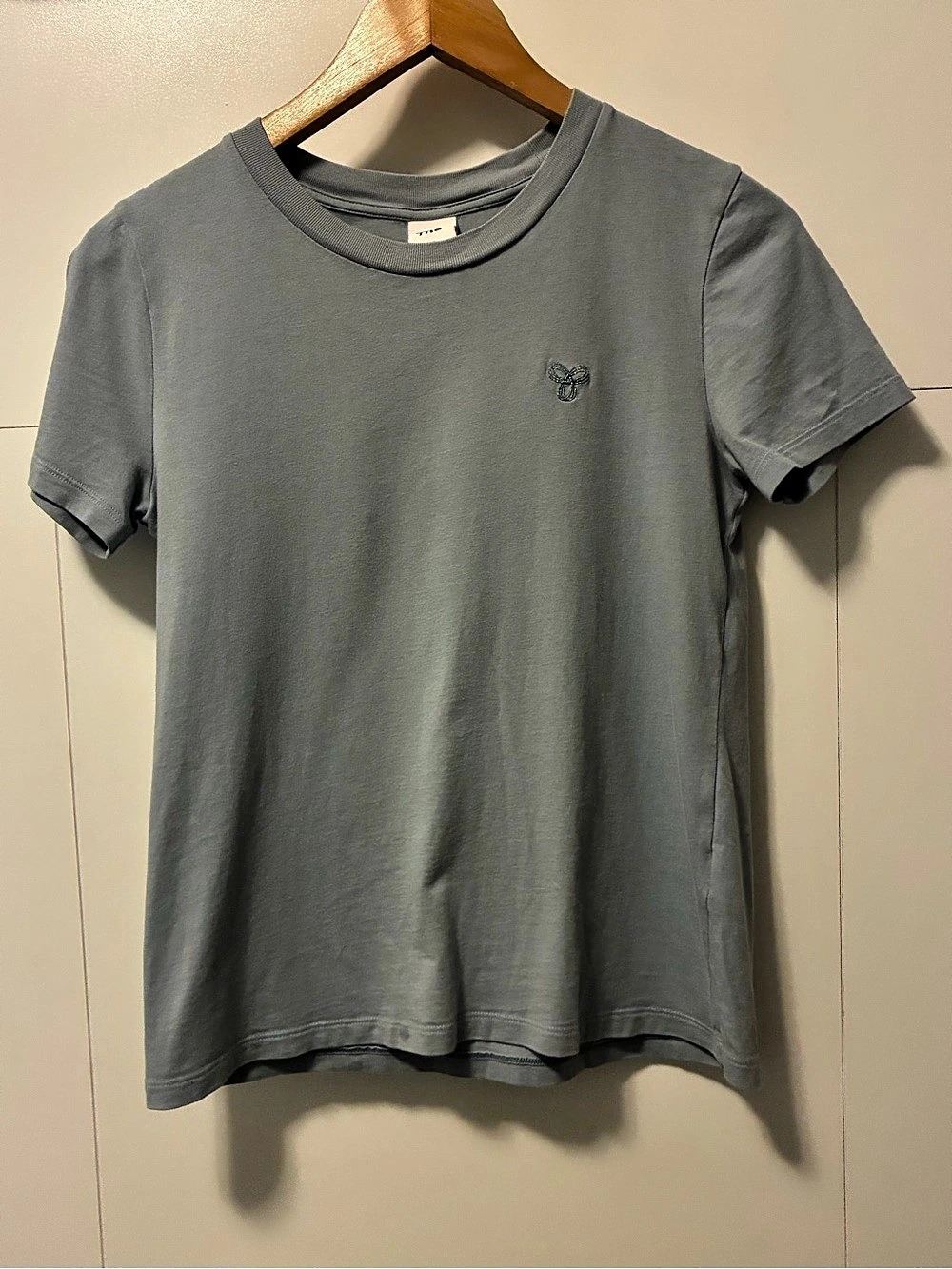 Tna Little Best Friend T-Shirt Short Sleeve Tee Blue-Gray XS